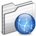 Sites Folder white icon